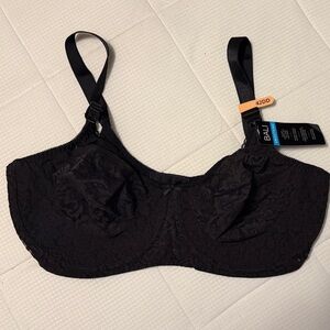Bali Women's Elegant Black Lace Bra 42DD